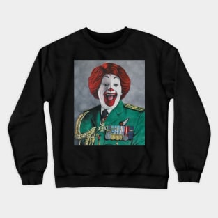 American Ronald | General McDonald | Apocalypse Pop Art | Original Oil Painting Created in 2020 by Tyler Tilley (tiger picasso) Crewneck Sweatshirt